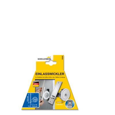 einlaßwickler maxi lochabstand 13,5 cm