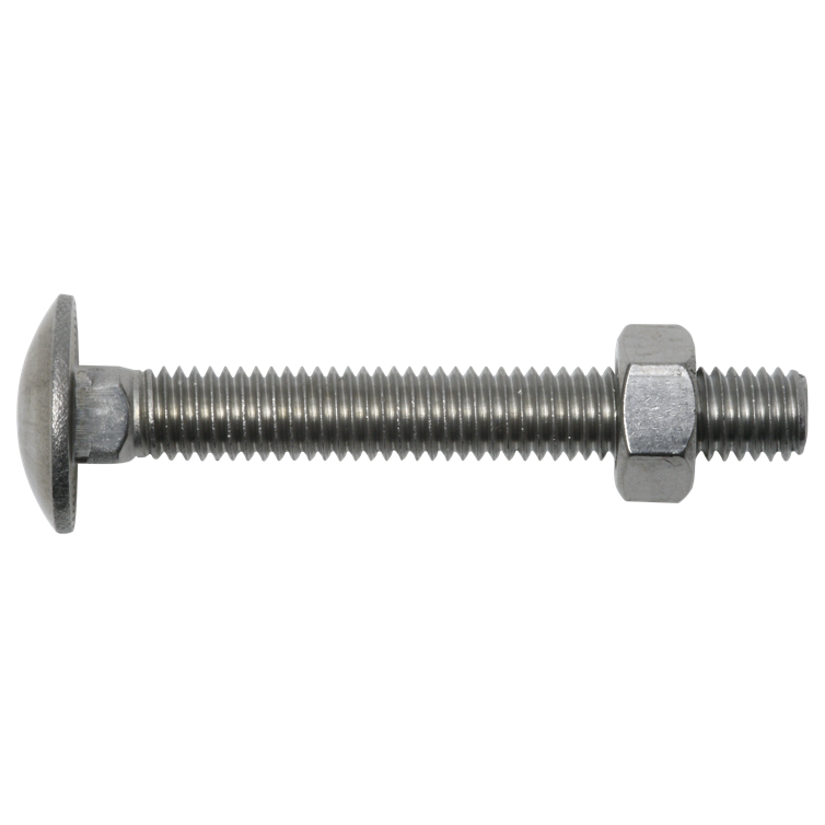 flachrundkopfschr. a2 mit mutter 8x70 mm