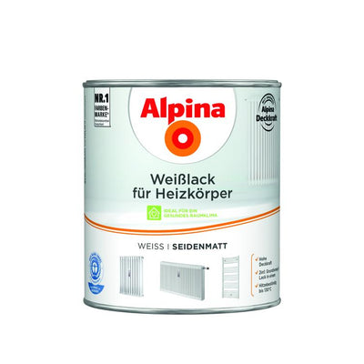 weißlack für heizkörper seidenmatt 2l