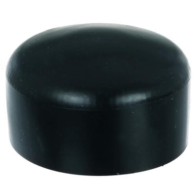 1 x pfostenkappe ku schwarz f. pfosten ø60mm