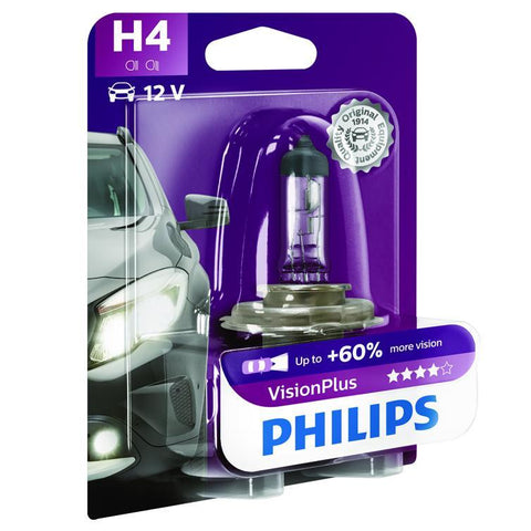 philips h4 visionplus 1er-blister