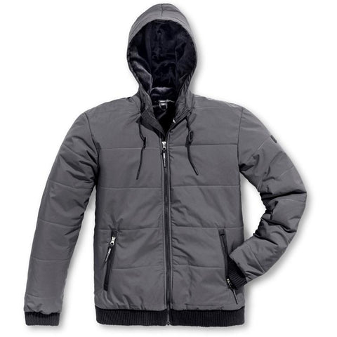 puma winterparka champ stahlgr/carbon m