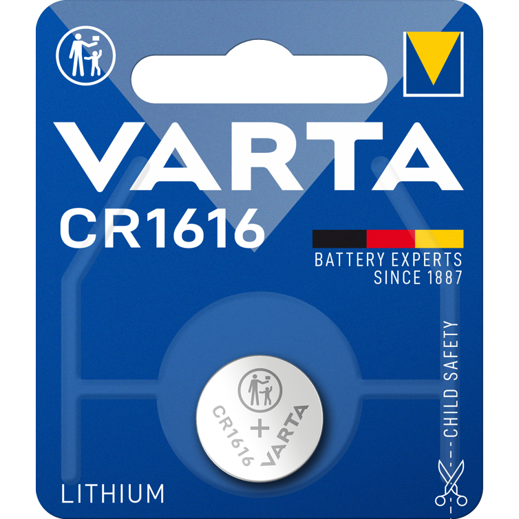 knopfzelle elec. cr1616 3v lithium 1er
