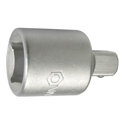 adapter 3/8" 4kt. i. x 1/4" 4kt. a.
