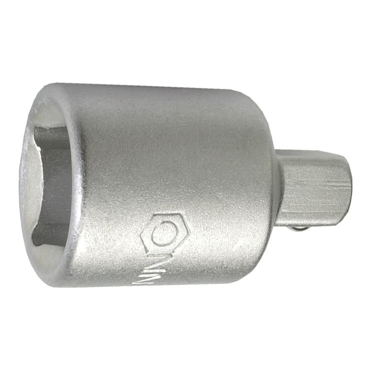 adapter 3/8" 4kt. i. x 1/4" 4kt. a.