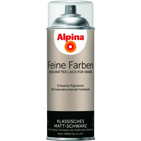 buntlack spray klass. schwarz matt 400ml