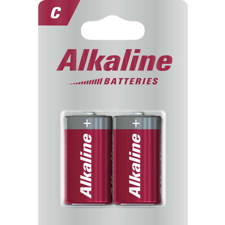 batterie alkaline c 2er