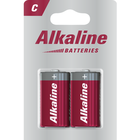 batterie alkaline c 2er