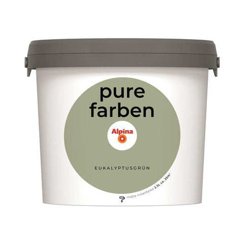 wandfarbe pure farben eukalyptusgr. 2,5l