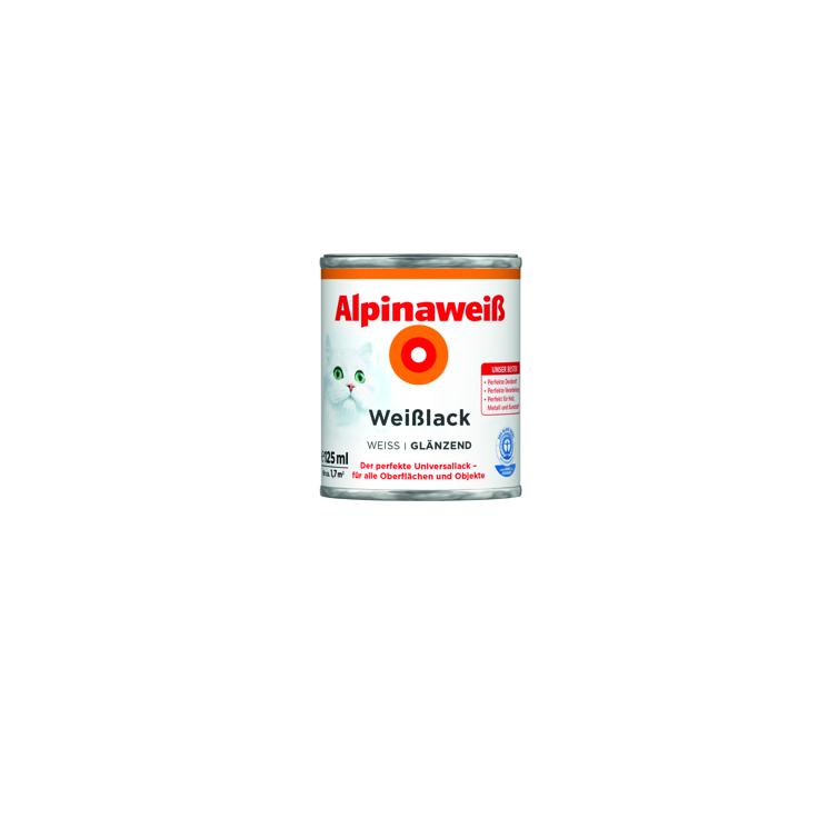alpinaweiß weißlack glänzend 125ml