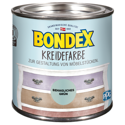 bondex kreidefarbe behagliches grün 0,5l