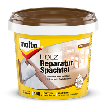 molto reparaturspachtel für holz 450g
