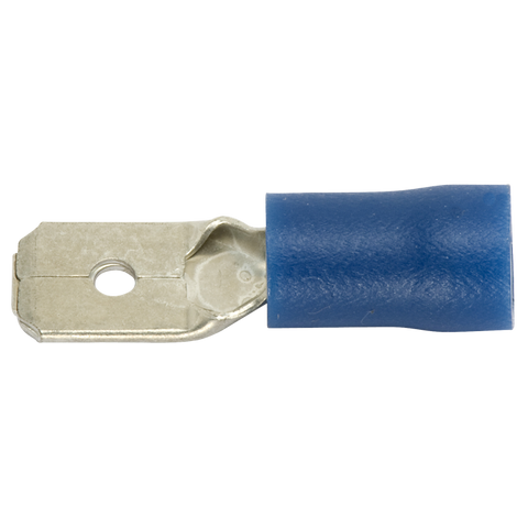 flachsteckzungen blau 6,3x0,8 mm