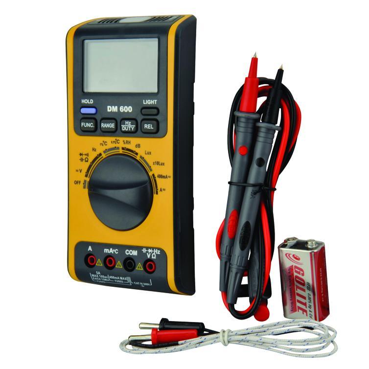 multimeter digital dm600 5in1 sw/ge