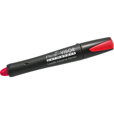 markierstift visor permanent marker rot