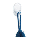 ovalhaken mittel transparent 3er