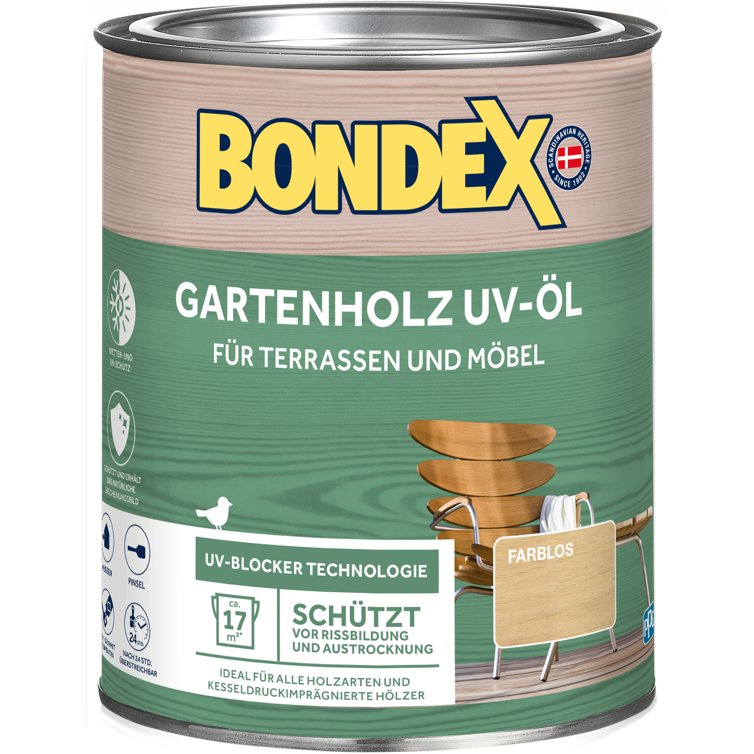bondex uv-öl universal farblos 0,75l