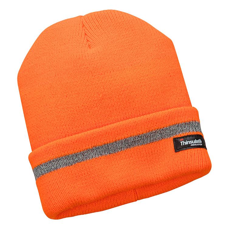 strickmütze warn orange gr. i