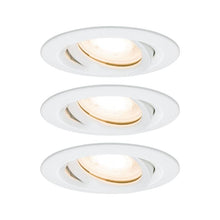 einbauleuchte pre.set nova led gu10 3x7w