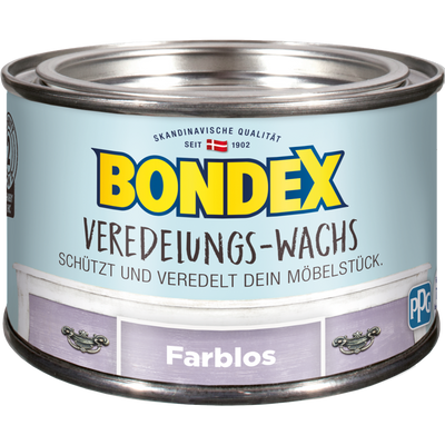 bondex veredelungswachs transpare. 0,25l