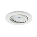 einbauleuchte 3er set led gu10 5w weiß