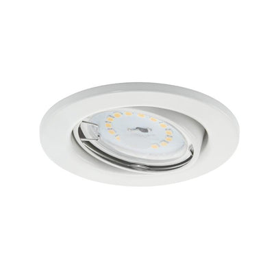 einbauleuchte 3er set led gu10 5w weiß