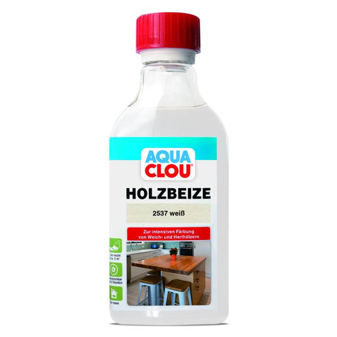 aqua holzbeize b11 weiß 250ml