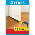 türdichtung für spalten bis 12mm weiß