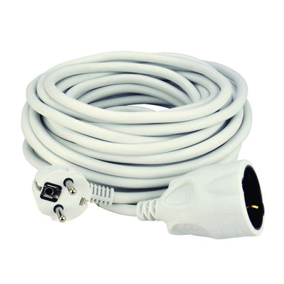 verlängerung weiß h05vv-f 3g1,5mm² 10m