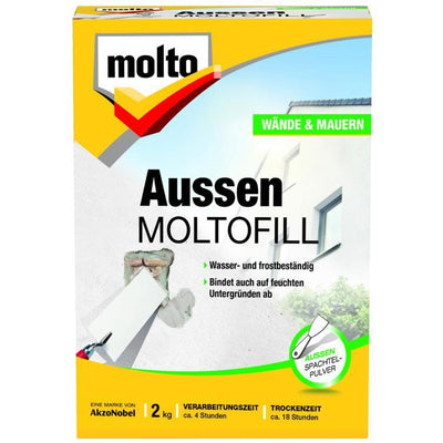 moltofill spachtelpulver aussen 2kg