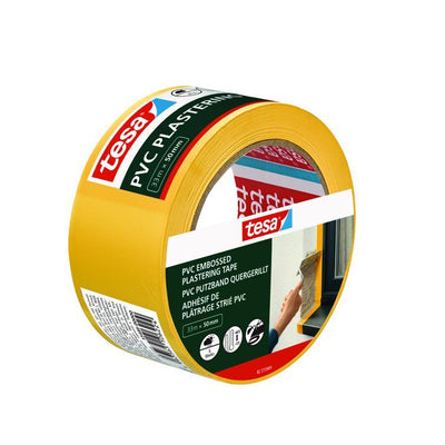 tesa putzband pvc querger. gelb 33mx50mm