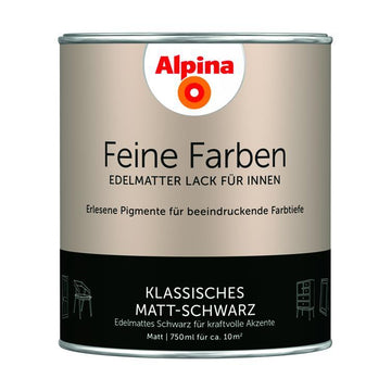 buntlack klassisch schwarz matt 750ml
