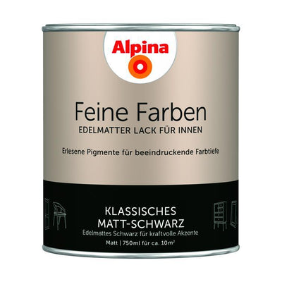buntlack klassisch schwarz matt 750ml