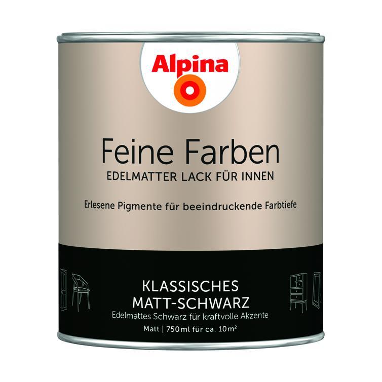 buntlack klassisch schwarz matt 750ml