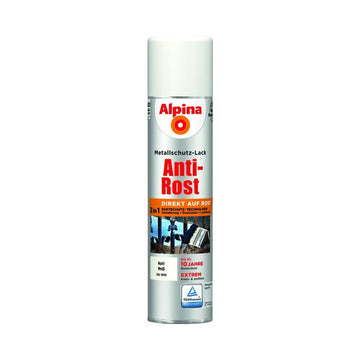 metallschutzlack spray matt weiß 400ml