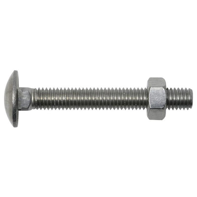 flachrundkopfschr. mit mutter a2 5x40 mm