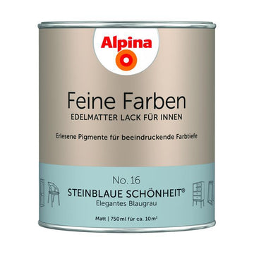 buntlack steinblaue schönheit matt 750ml