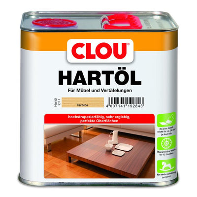 hartöl farblos 2,5l