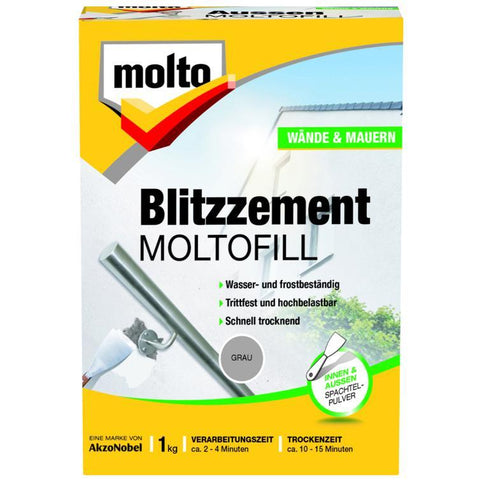 moltofill blitzzement grau aussen+innen