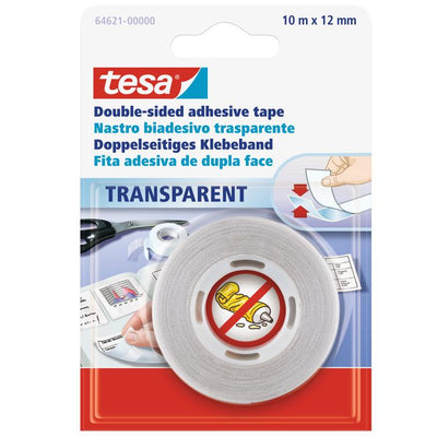 klebeband doppelseitig transparent 10m