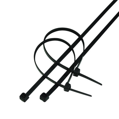 kabelbinder 200x4,8mm schwarz 100 st.