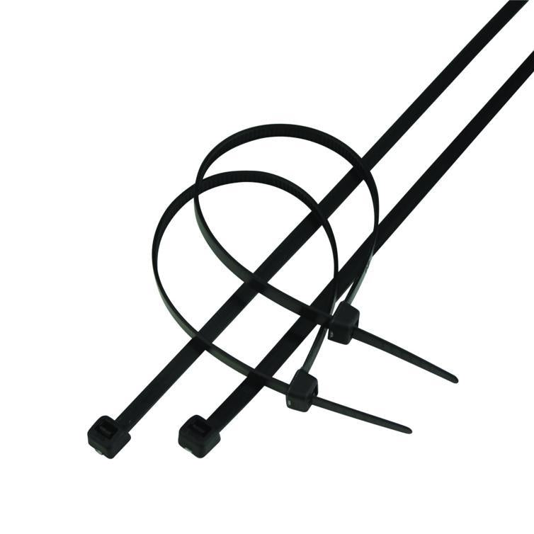 kabelbinder 200x4,8mm schwarz 100 st.