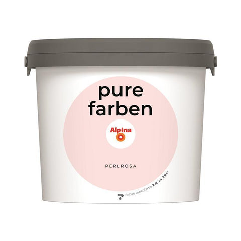 wandfarbe pure farben perlrosa 2,5l