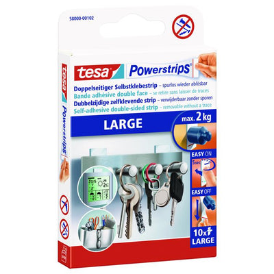 powerstrips large 10 st.
