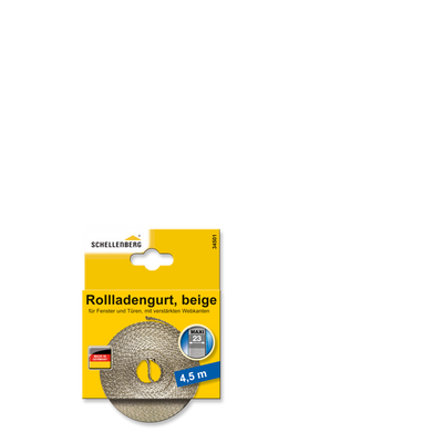 rollladengurt 23 mm/4,5 m beige