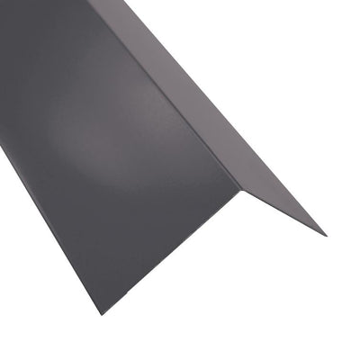 schürze f. dachrinne pp12 grau 1,0m