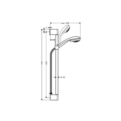 duschset crometta 85 vario
