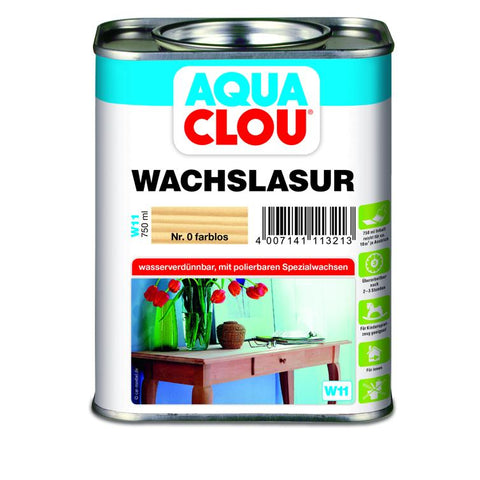 aqua wachs-lasur w11 farblos 750ml