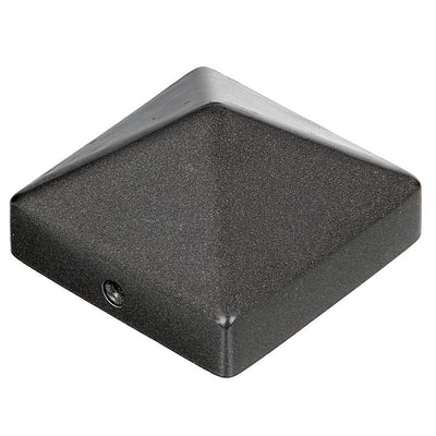 pfostenkappe flach alu anthrazit 70x70mm