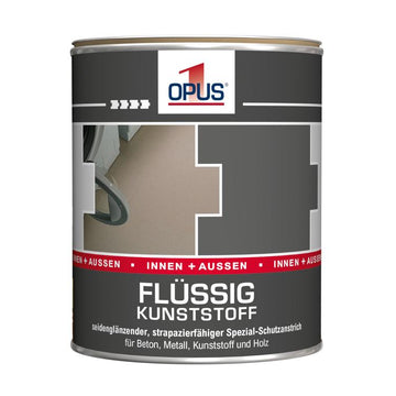 opus1 flüssig-kunststoff reinweiss 0,75l